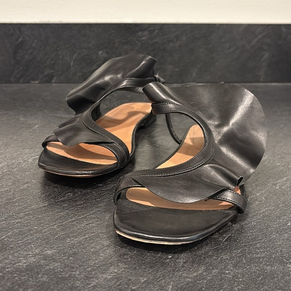 Dries Van Noten Ruffle Sandals - Picture 2 of 4
